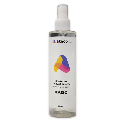 Клей-лак для 3D-печати ATECO Basic, 250 мл Т0033892